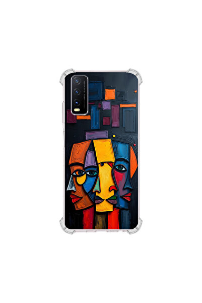 PrintiFy Corner Protection Case Compatible with Vivo Y20S Metamorphosis Trini...