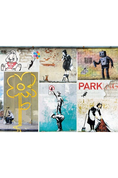 Eurographics Puzzle 1000 pieces - Street Art - Banksy (Eurographics-6000-5765)