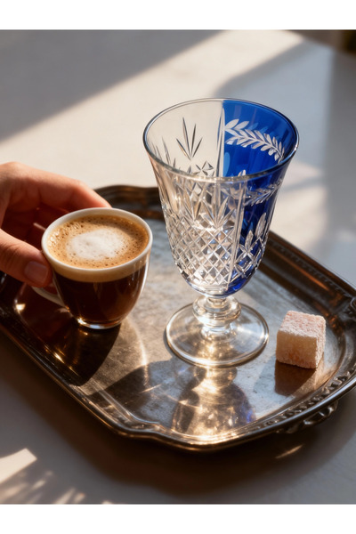 Margerie Crystal Goods Margerie Aurel Hybrid El Kesimi Kadeh 200cc | Su & Kah...