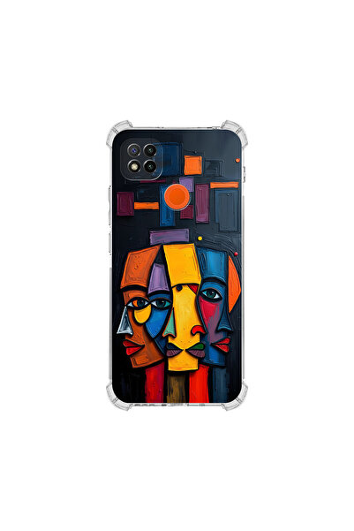 PrintiFy حافظة حماية للزوايا متوافقة مع هاتف Redmi 10 2022 بتصميم Metamorphos...