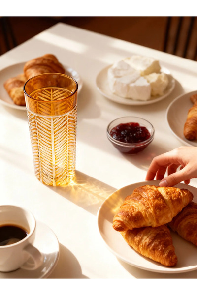 Margerie Crystal Goods كوب مشروبات خفيفة بتصميم عصري من مارجيري لانزا سعة 485...