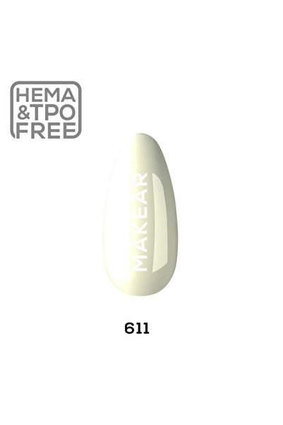 Makear 611 UV Purple Semi-Permanent Gel Nail Polish 8ml