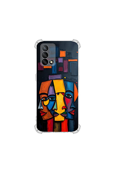 PrintiFy حافظة حماية للزوايا متوافقة مع هاتف Oppo A74 بتصميم Metamorphosis Tr...