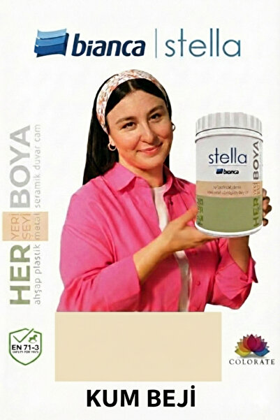 Bianca Stella Mutfak Tezgahı, Fayans ve Banyo Boyası - Ahşap. Mermer, PVC Boyası