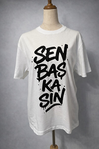 Generic FABRICWORKS Concert Tshirt Sen Başkasın %100 cotton