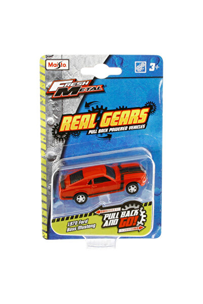 Maisto سيارة فورد موستانج 1970 من فريش ميتال، لعبة سيارة قابلة للسحب والدفع م...