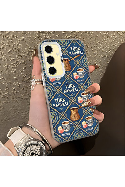 Hontinga حافظة هاتف سامسونج جالاكسي S24 Fe متوافقة مع الحواف السيليكونية الصل...