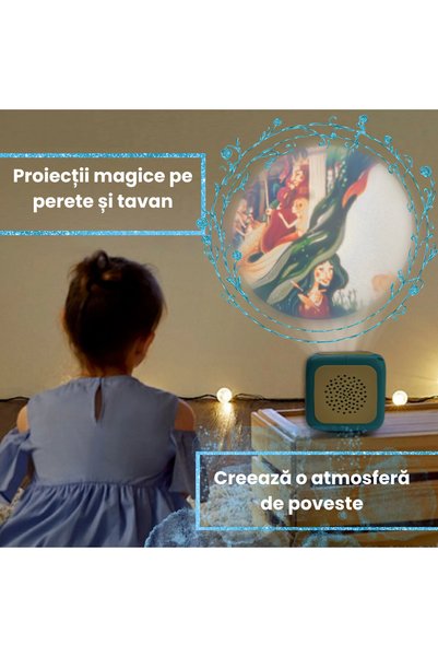İDEA Proiector de povești cu muzică și lecții educaționale model nou 2026