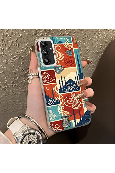 Hontinga حافظة هاتف سامسونج جالاكسي A14 4G متوافقة مع الحواف السيليكونية الصل...