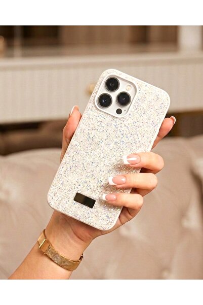 KILIF HOUSE Premium Shiny Stone Sparkling Case Compatible with iPhone 12 / 12...