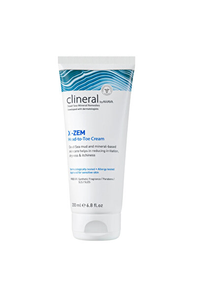 AHAVA , Clineral X-Zem, Vegan, Ενυδατώνει, Κρέμα Σώματος, Σώμα, 200 ml