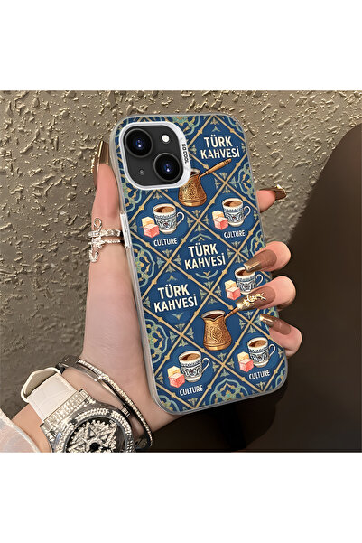 Hontinga حافظة هاتف آيفون 15 بلس متوافقة مع الحواف السيليكونية الصلبة والمضاد...