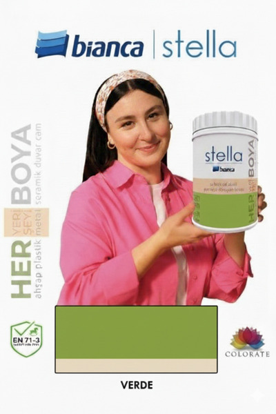 Bianca Stella Mutfak Tezgahı, Fayans ve Banyo Boyası - Ahşap. Mermer, PVC Boyası