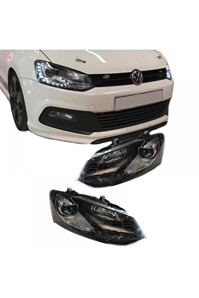 X POWER TUNİNG VOLKSVAGEN POLO 6R-6C 2009-2017 KROM GTİ ÖN FAR