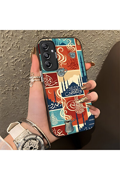 Hontinga حافظة هاتف سامسونج جالاكسي M34 5G متوافقة مع الحواف السيليكونية الصل...