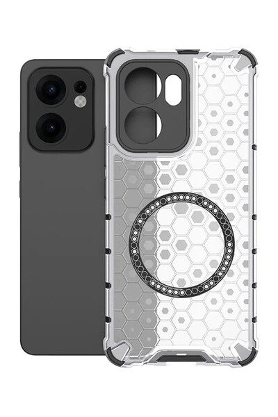 VERTEK Husa de Protectie HoneyComb MagCase, Protectie Anti-Drop pentru Oppo R...