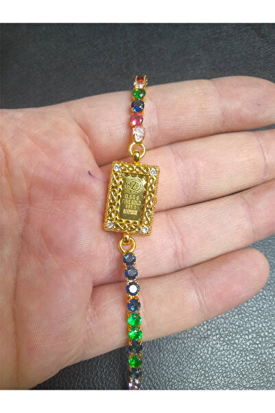 Lora Kuyumculuk 0.50 Gram 24 Ayar Altınlı Bileklik