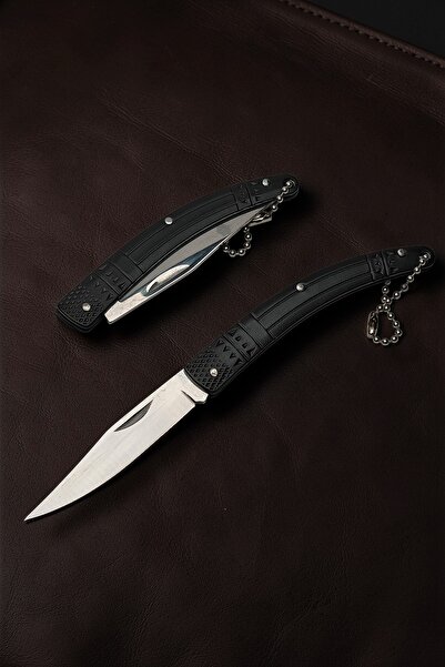 KeskinAdam41 Kılçık Çakı Mini Anahtarlık Cep Çakısı Paslanmaz Çelik