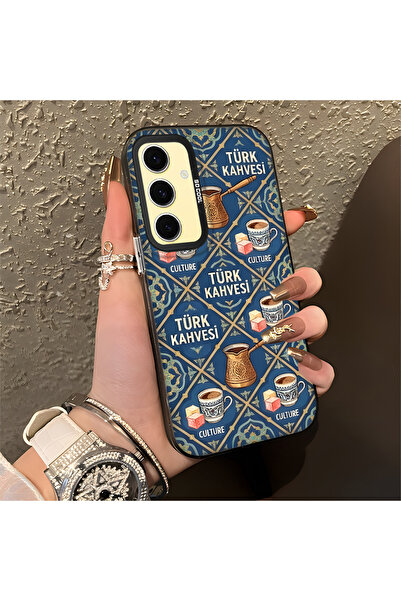 Hontinga حافظة هاتف سامسونج جالاكسي S24 Fe متوافقة مع الحواف السيليكونية الصل...