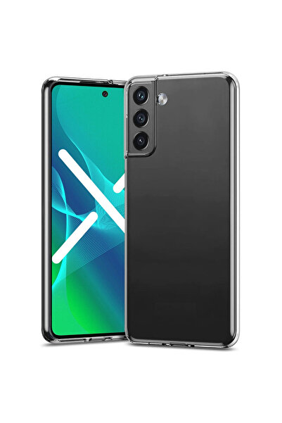 OEM Silicone protective case compatible with Samsung Galaxy S22, Sheer