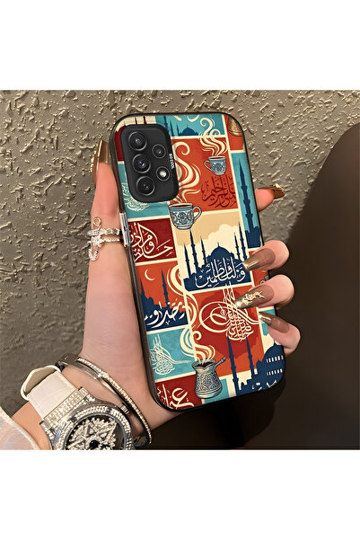 Hontinga حافظة هاتف سامسونج جالاكسي A72 متوافقة مع الحواف السيليكونية الصلبة ...