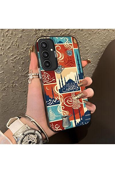 Hontinga حافظة هاتف سامسونج جالاكسي S23 Fe متوافقة مع الحواف السيليكونية الصل...