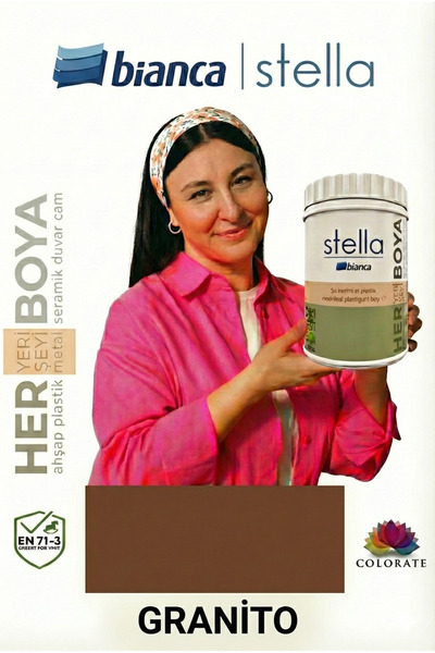 Bianca Stella Mutfak Tezgahı, Fayans ve Banyo Boyası - Ahşap. Mermer, PVC Boyası