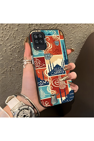 Hontinga حافظة هاتف سامسونج جالاكسي M12 متوافقة مع الحواف السيليكونية الصلبة ...