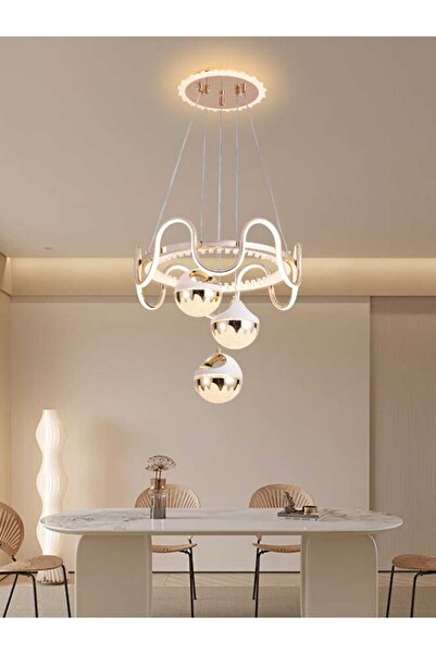 best power LED Pendant Lights, 3 Lights, Gold