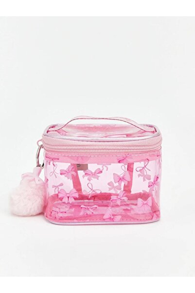 LC Waikiki Girl's Makeup Bag with Bow Detail (S6)