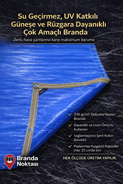 Branda Noktası Тканий нейлоновий брезент усіх розмірів (брезент для вантажіво...
