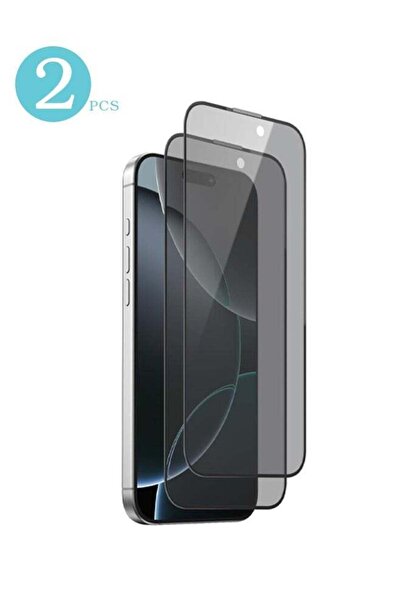 Privacy واقي شاشة لهاتف آيفون 16 برو ماكس (6.9 بوصة)، حماية كاملة من الحافة إ...