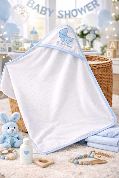VameraCollection Baby Shower Kapüşonlu Bebek Banyo Havlusu / Kundak
