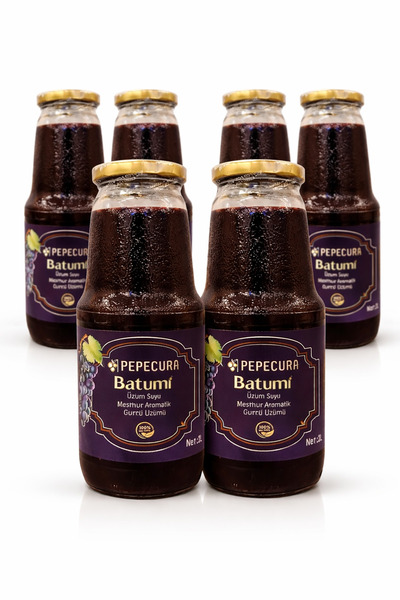 Pepeçura PEPECURA BATUMİ ÜZÜM SUYU 1 LT 6 LI PAKET