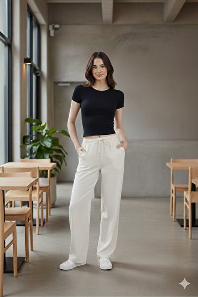 LAVİNİM Tricou de damă cu gât rotund, slim fit