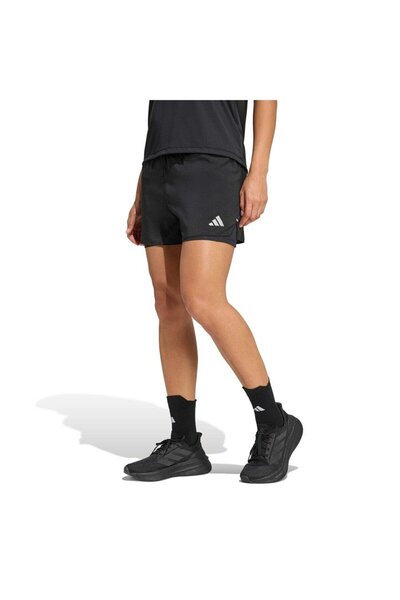 adidas Women's Black Shorts Run Ess 21 S Ka0246