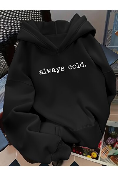 Deocept Unisex Printed Hooded Kangaroo Pocket Comfortable Fit Oversized Cut S...