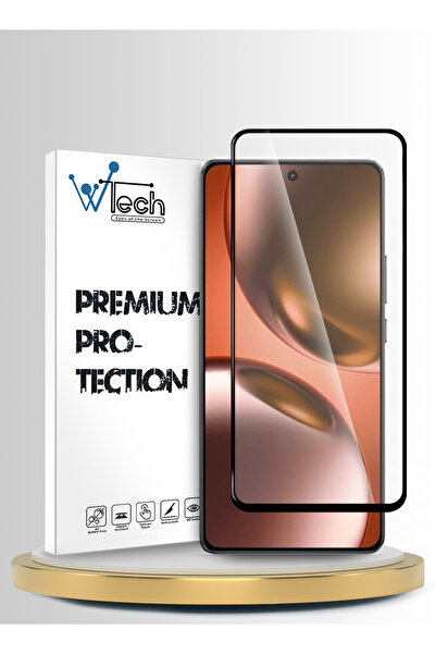 Wtech Realme GT 7 5G/Realme GT 7T Premium E2E Series Full Glue Full Cover Tem...
