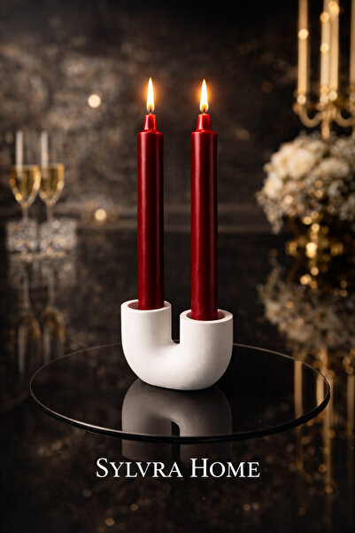 Sylvra Home U Form Şamdanlık