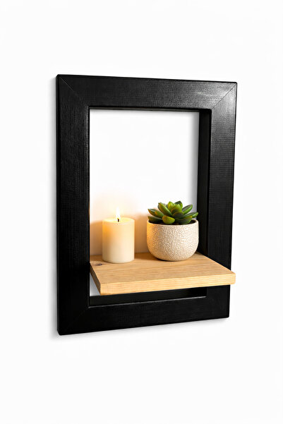 SGT HOME Siyah Ahşap Duvar Çerçevesi