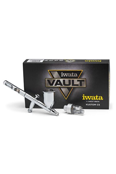 iwata Kustom CS Yerçekimi Beslemeli Dual Action Airbrush