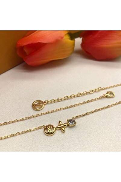 FA.accessories Women's stylus necklace, steel, gold plating, high quality