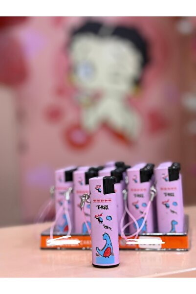 BETTY Dinozorlu Çakmak ve Anahtarlık