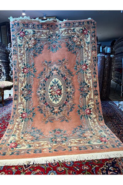 RD RAMAZAN DAĞ EL HALI SANATI El Dokuma Kabartmalı Çin Halısı Birinci Sınıf K...