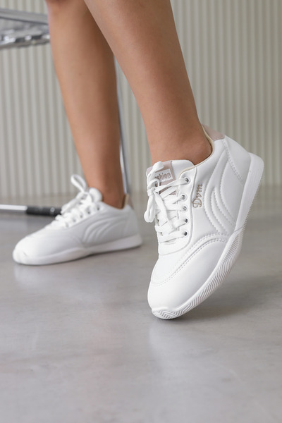Stil Durağı Dv155 Model 2 cm Sole New Season Sports Shoes White