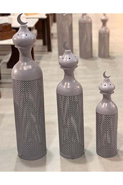 AZOZ MERCHLY Metal Decorative Vases Set of 3