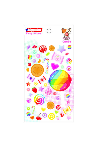 Bigpoint Sticker Candies X 15 Pieces