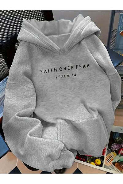 Deocept Unisex Printed Hooded Kangaroo Pocket Comfortable Fit Oversized Cut S...