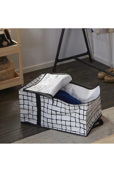 IKEA QUİCK Askılı Eşya Taşıma Çantası 40x30x60 Cm Hurç Çanta Eşya Giysi Sakla...