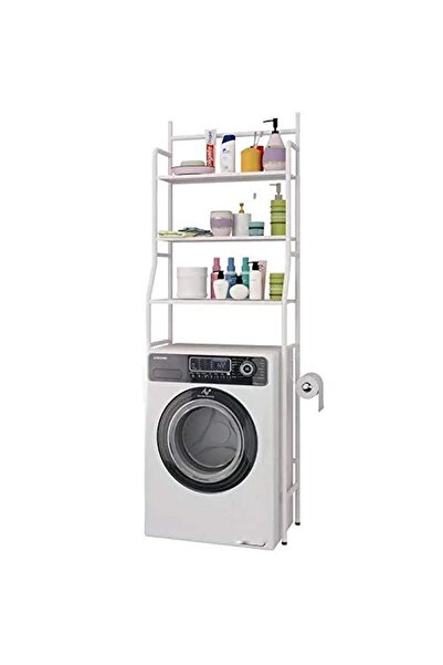 Other Metal washing machine storage rack – space-saving organizer holder for ...